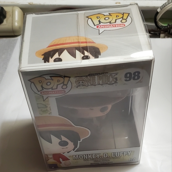 Funko Pop Animation One Piece Monkey D Luffy #98 JJL 160706 (2016) GUC - Picture 4 of 11